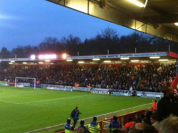 WW fans at Stevenage